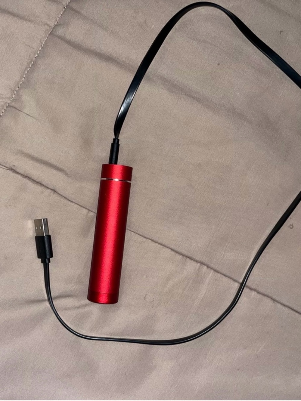 Mini Portable Charger RadioShack Portable Red Power Bank Tested Works Fine